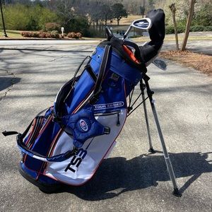 US Kids - TS3 Kids Tour Series - Left Handed Clubs and Bag
